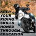 Motorcycle safety tips infographic riding how safe be ride motorcyle infographics motorcycles road rules riders true so rider pin summer