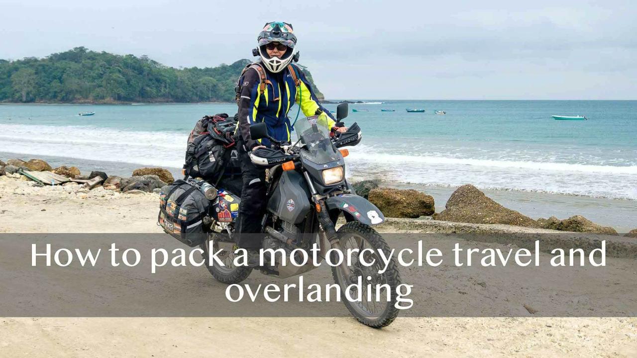 Preparing touring motoress essentials checklist Preparing touring motoress essentials checklist